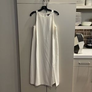 Women's A line off white Ann Taylor  Midi dress